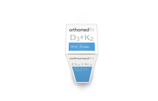 Orthomedfit D₃ + K₂ mit 560 Tagesportionen