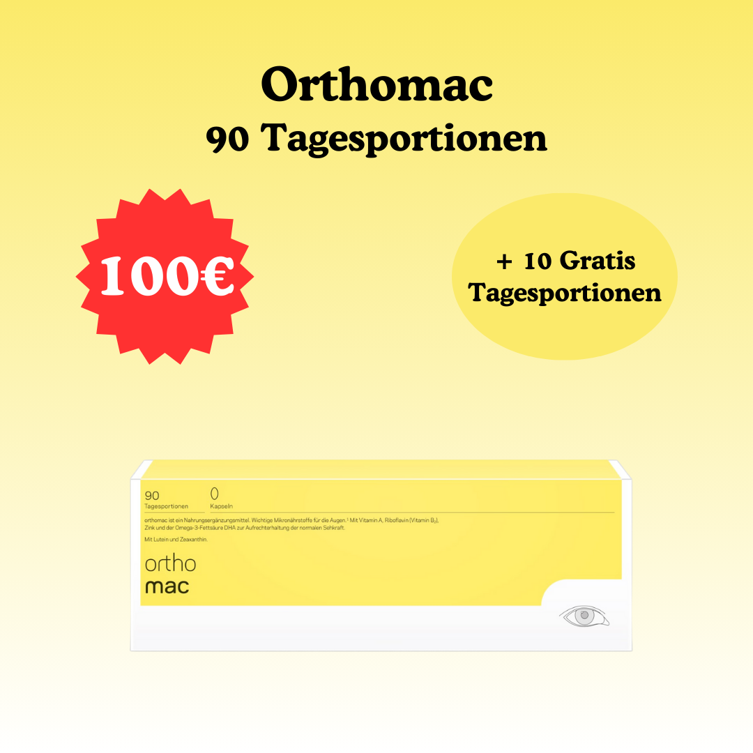 Orthomac 90 Tagesportionen + 10 Gratis Tagesportionen