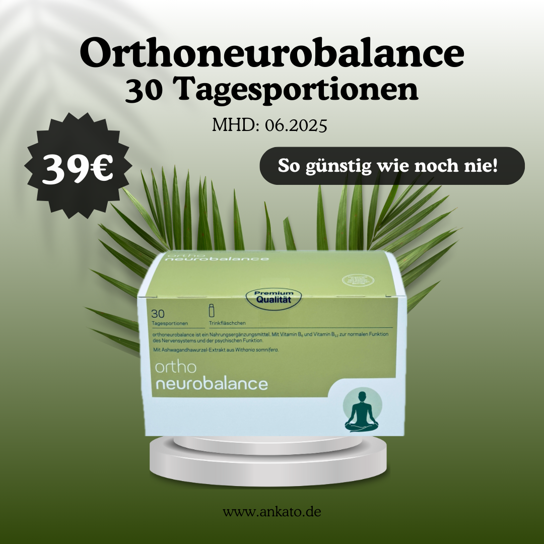 Orthoneurobalance Trinkfläschchen, 30 Tagesportionen MHD 06.2025